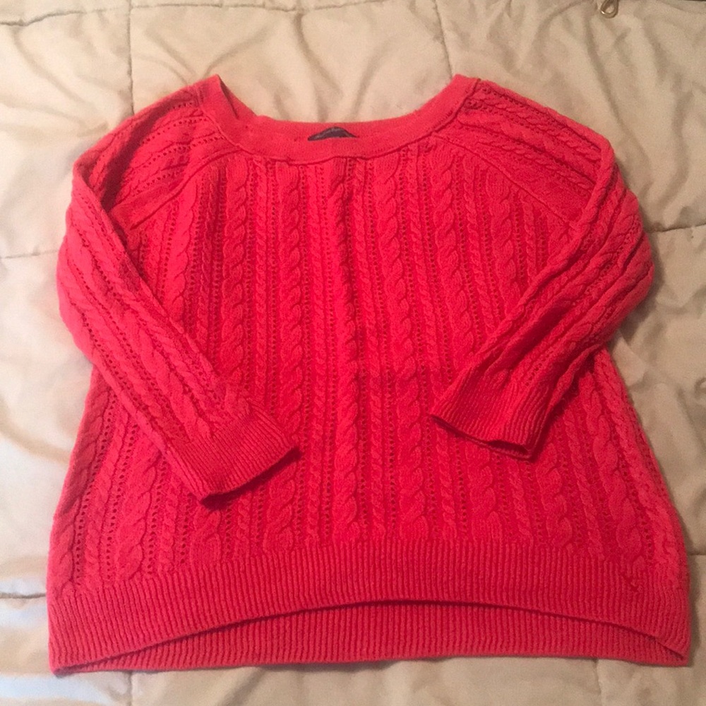 American Eagle Cable Sweater